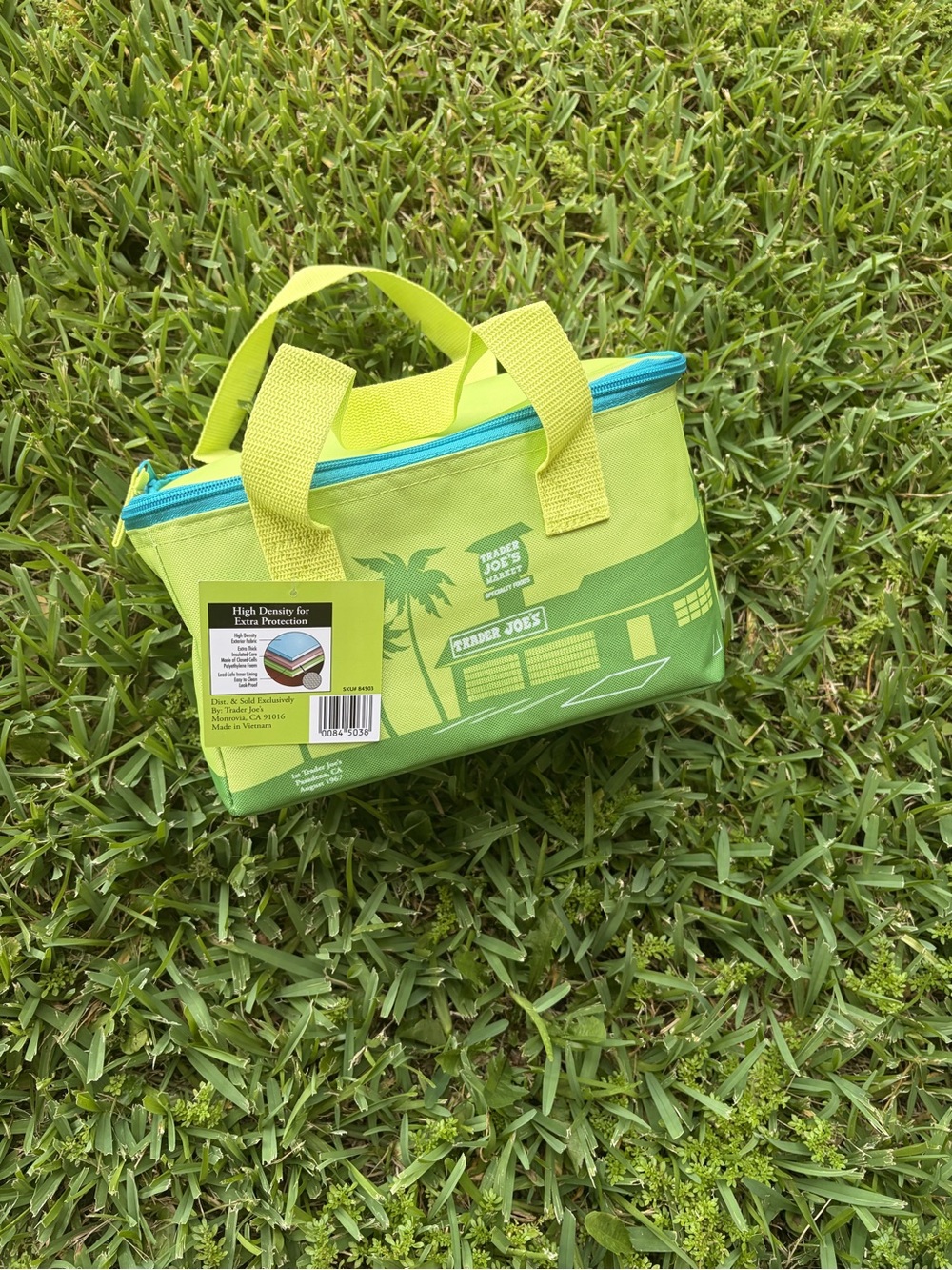 Trader Joe’s Mini Cooler in mint green !! New with tag
